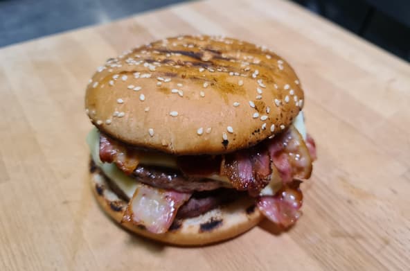 doppio bacon burger